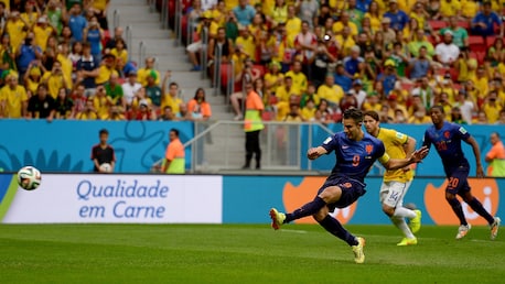 Le but de Robin Van Persie 2' | Brésil - Pays-Bas | Coupe du Monde de la FIFA, Brésil 2014™