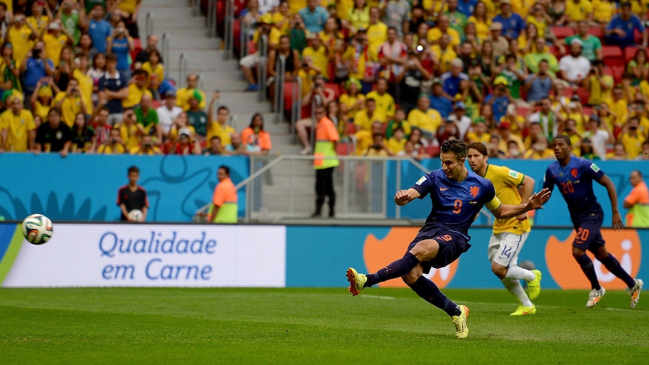 Le but de Robin Van Persie 2' | Brésil - Pays-Bas | Coupe du Monde de la FIFA, Brésil 2014™
