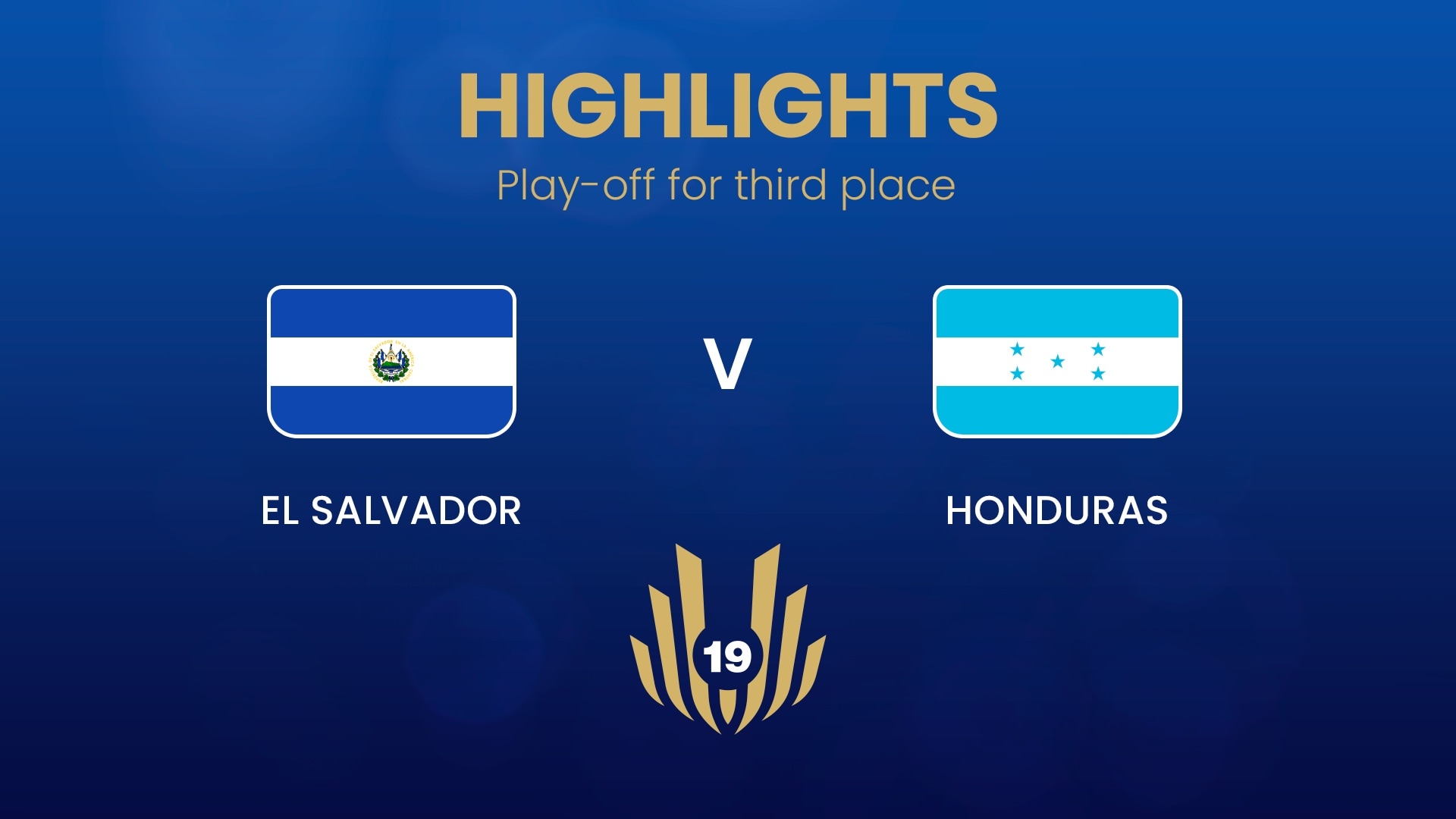 El Salvador v Honduras | Play-off for third place | 2025 UNCAF Women's U-19 Championship | Highlights