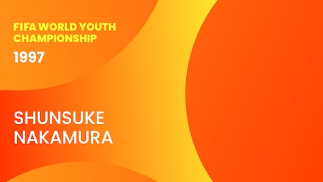 Shunsuke Nakamura aos 18 | Campeonato Mundial FIFA Sub-20 de 1997, na Malásia