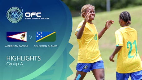 Samoa américaines - Îles Salomon | Groupe A | OFC Women’s Olympic Football Tournament | Résumé vidéo