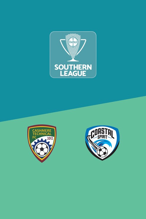 Cashmere Technical vs Coastal Spirit | Liga Sur | Liga Nacional 2025 | Partido completo