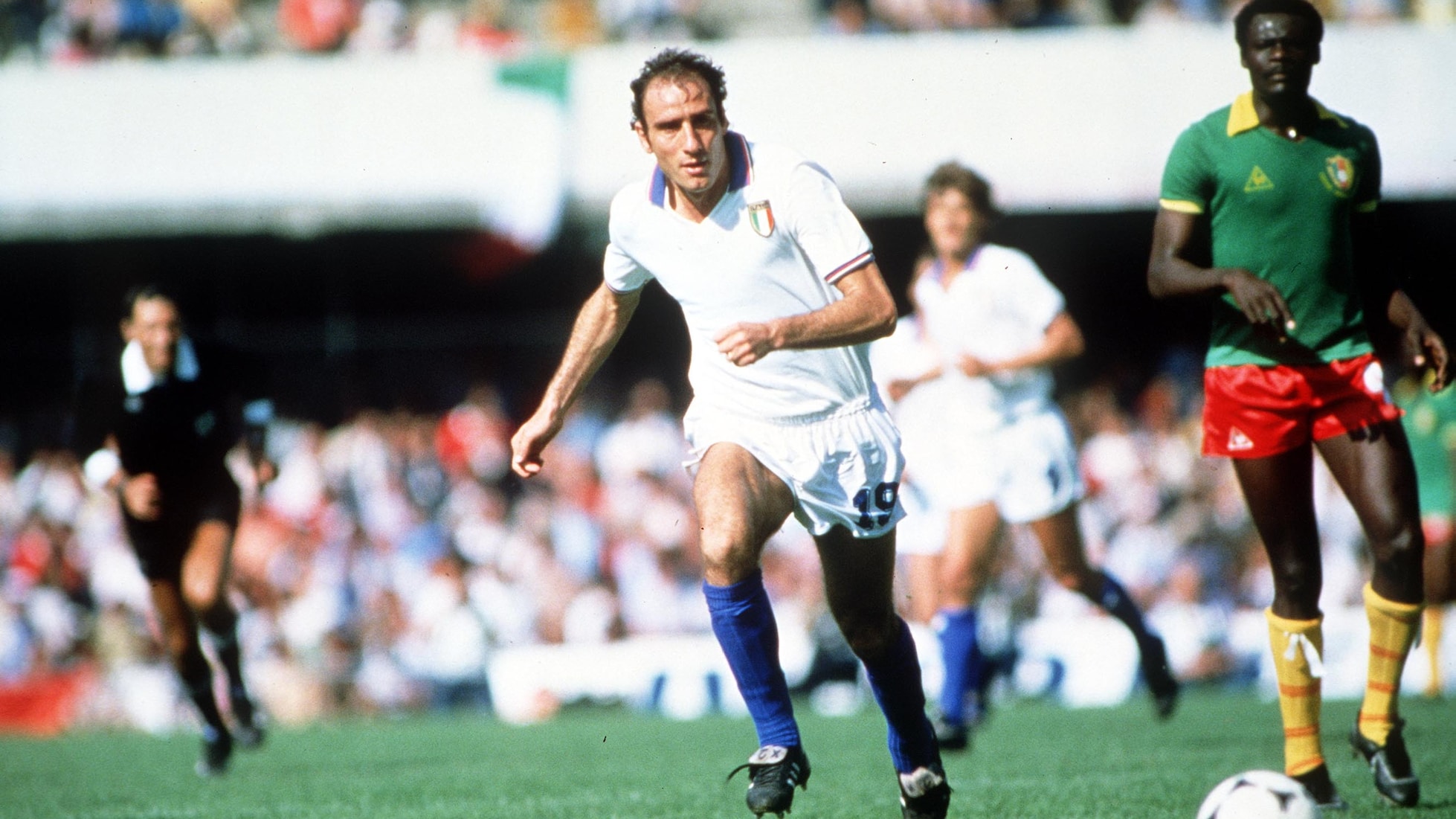 Tor von Francesco Graziani 61' | Italien vs Kamerun | FIFA Fussball-Weltmeisterschaft Spanien 1982™