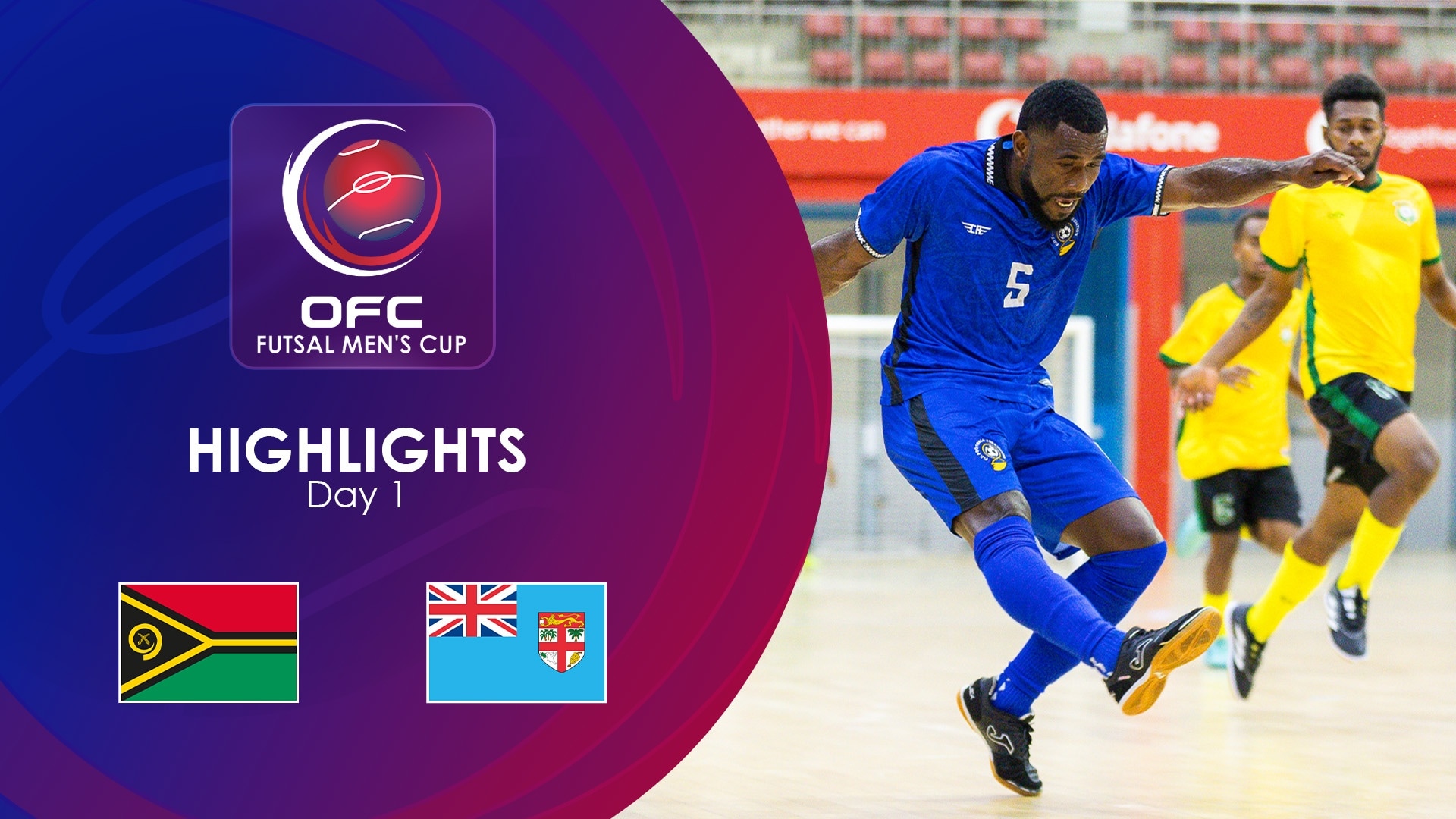Vanuatu - Fiji | Giorno 1 | Coppa Futsal Maschile OFC 2025 | Highlights