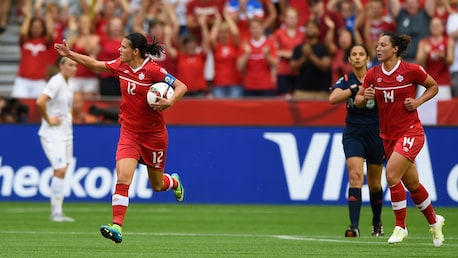 Il gol di Christine Sinclair al 41' | Inghilterra - Canada | Coppa del Mondo Femminile FIFA, Canada 2015