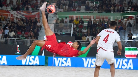 Tous les Buts en Retourné | Coupe du Monde de Beach Soccer de la FIFA Émirats Arabes Unis 2024 Dubaï™