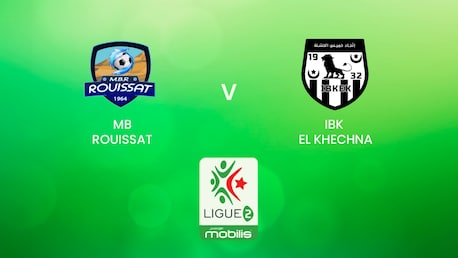 MB Rouissat x IB Khemis El Khechna | Ligue 2 2024/2025 | Argélia | Jogo completo