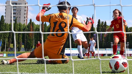 Spain v Korea DPR | Quarter-finals | FIFA U-17 Women's World Cup Uruguay 2018™ | Highlights