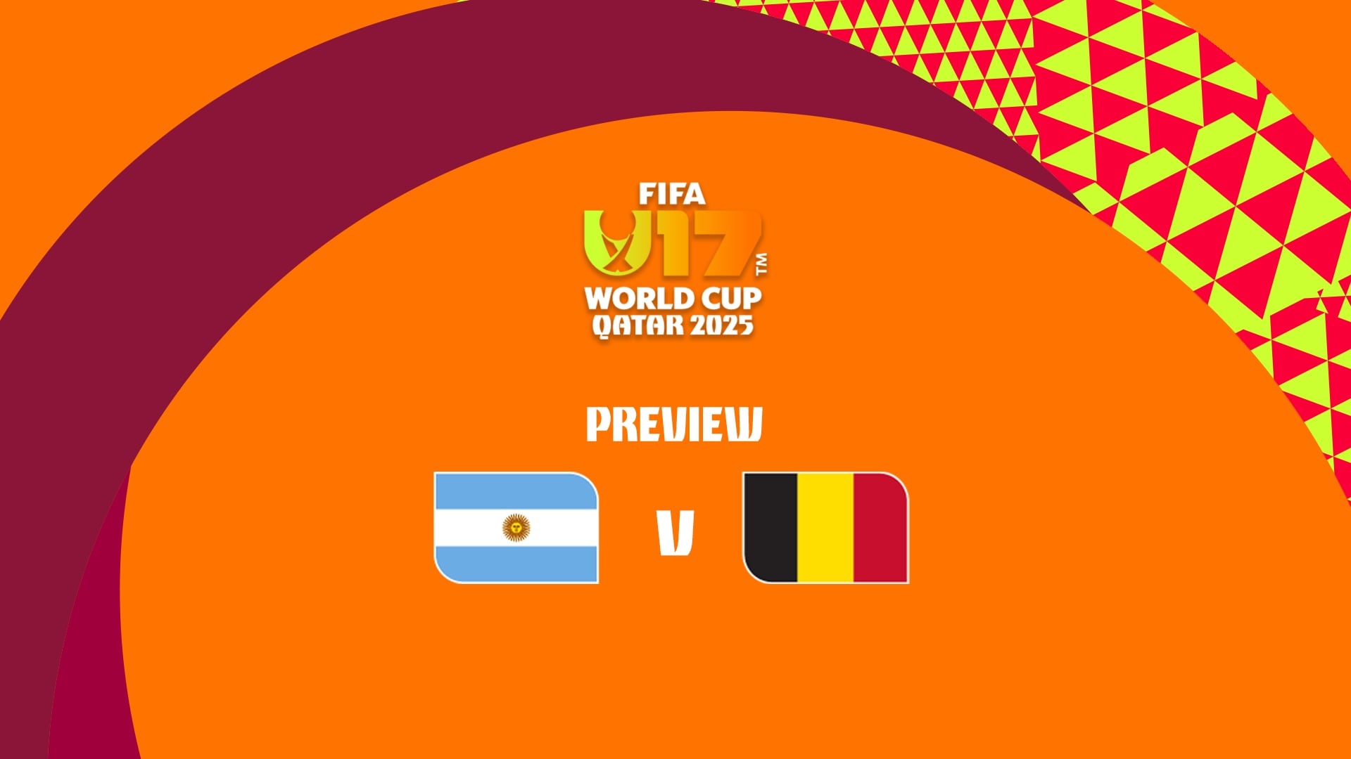 Argentina x Bélgica | Copa do Mundo Sub-17 da FIFA Catar 2025™ | Prévia da partida