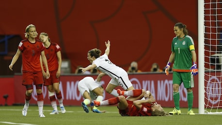 Kelley O Hara Goal 83' | USA v Germany | FIFA Women's World Cup Canada 2015™