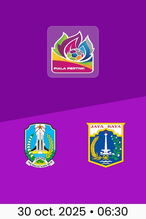 Jawa Timur - D.K. Jakarta | Groupe A | Piala Pertiwi 2025