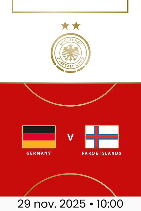 Allemagne - Îles Féroé | UEFA U19 Women's Championship Qualification 2026 Bosnia & Herzegovina