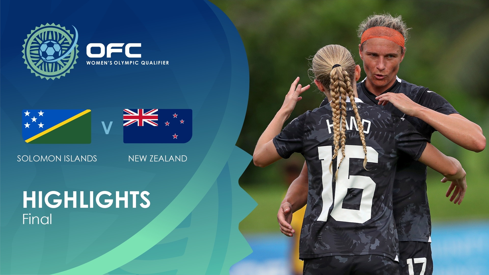 Solomon Islands v New Zealand | Final | OFC Women’s Olympic Football Tournament | Highlights 