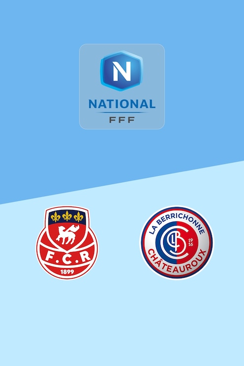 FC Rouen 1899 - Berrichonne Châteauroux | Nationale Meisterschaft 2025/2026 | Spiel in voller Länge
