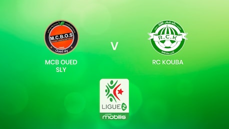 MCB Oued Sly - RC Kouba | Ligue 2 2024/25 | Algeria | Match completo