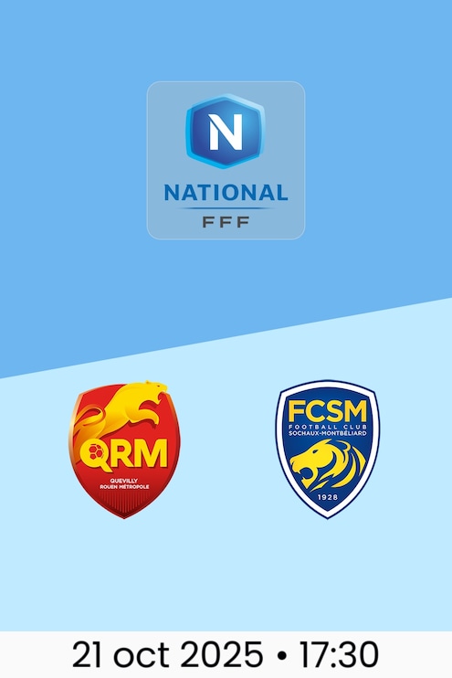 Quevilly vs Sochaux | Campeonato Nacional 2025/2026