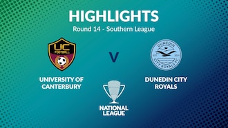 University of Canterbury - Royaux de la Ville de Dunedin | Tour 14 | Southern League | Men's National League Regional Phase | Résumé vidéo