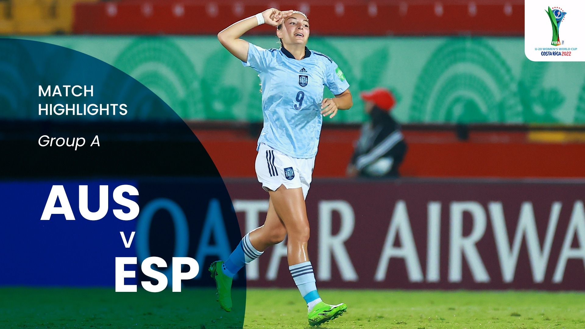 Australia v Spain | Group A | FIFA U-20 Women's World Cup Costa Rica 2022™ | Highlights