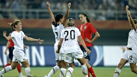 Gol de Abby Wambach aos 48' | Estados Unidos - Inglaterra | Copa do Mundo Feminina FIFA 2007, no China