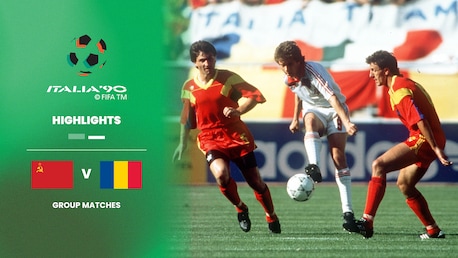 Union Soviétique - Roumanie | Groupe B | Coupe du Monde de la FIFA, Italie 1990™ | Résumé vidéo
