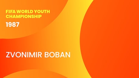 Zvonimir Boban à 19 ans | Championnat du Monde Juniors de la FIFA, Chili 1987™