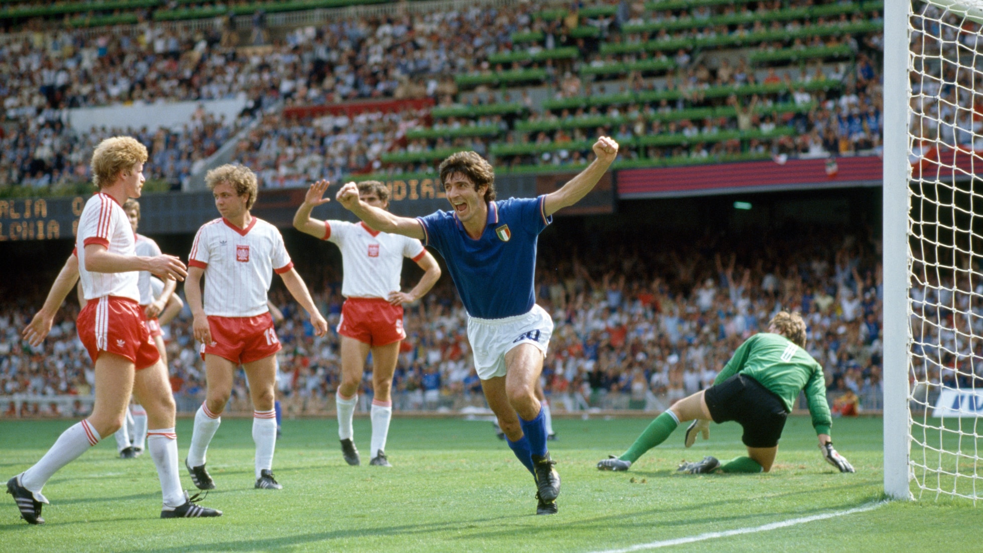 But de Paolo Rossi 22' | Pologne - Italie | Coupe du Monde de la FIFA, Espagne 1982™