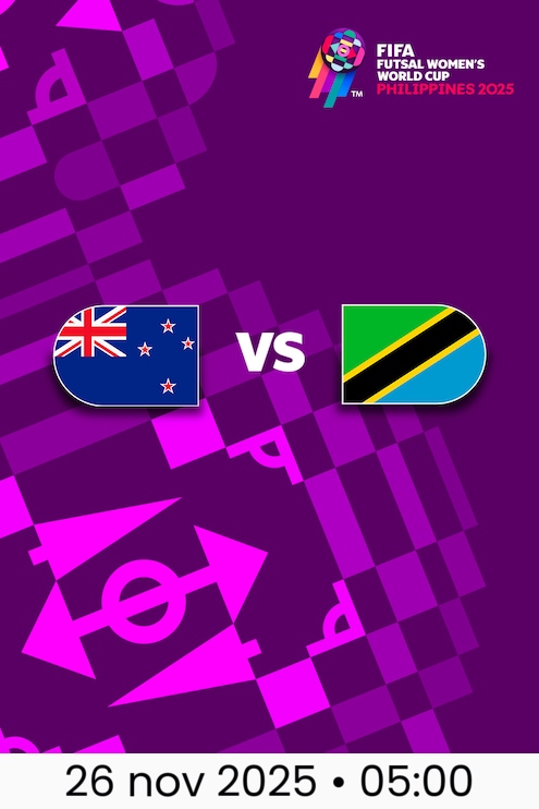 Nuova Zelanda - Tanzania | Gruppo C | Coppa del Mondo di Futsal Femminile della FIFA Filippine 2025