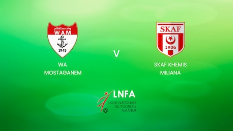 WA Mostaganem - SKAF Khemis Miliana | Ligue 2 2024/25 | Algeria | Match completo