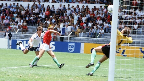 Yannick Stopyra Goal 29' | Hungary vs France | 1986 FIFA World Cup Mexico™