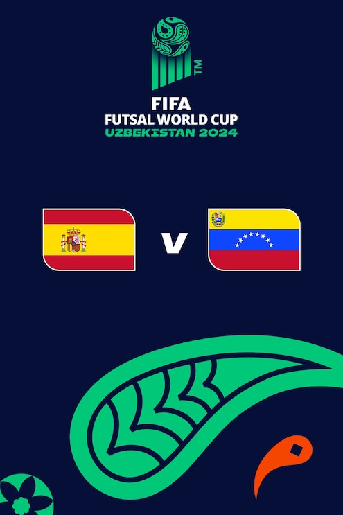 España vs Venezuela | Octavos de final | Copa Mundial de Futsal de la FIFA Uzbekistán 2024™ | Partido completo