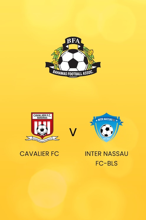Cavalier FC vs Inter Nassau FC - BLS | Liga de Fútbol Masculino de las Bahamas 2024/2025 | Partido completo
