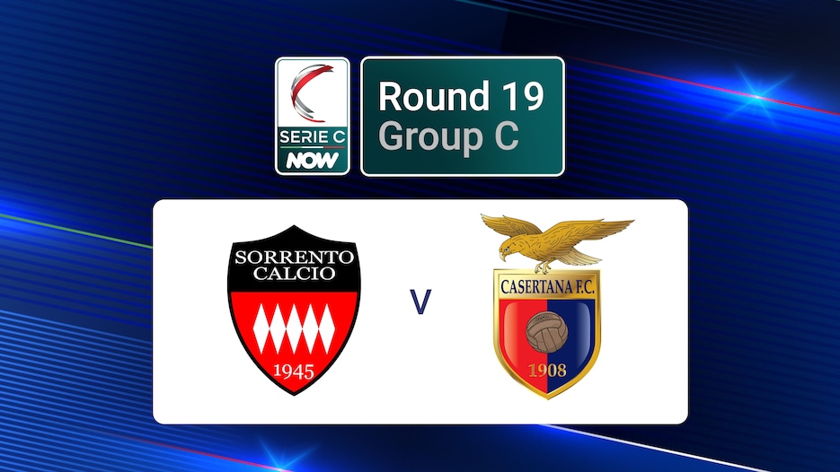 Sorrento v Casertana | Grupo C | Serie C NOW | Partido completo