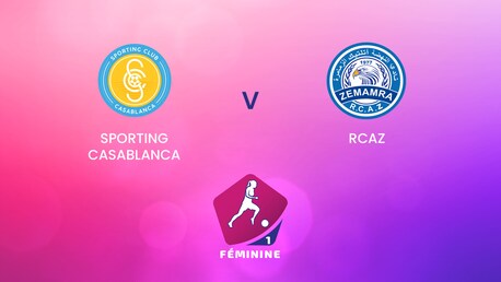 Sporting Casablanca vs RCAZ de Zemamra | Campeonato Femenino D1 2024-25 | Partido completo