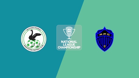 Western Springs v Auckland FC Reserves | National League Championship 2025 | Full Match Replay