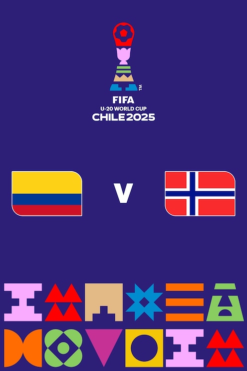 Colombia vs Noruega | Grupo F | Copa Mundial Sub-20 de la FIFA Chile 2025™ | Partido completo