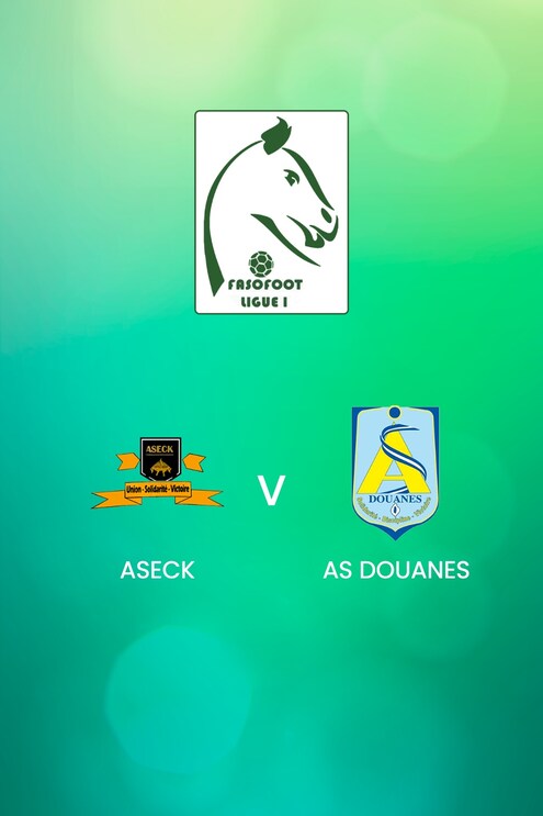 ASECK x AS Douanes | Ligue 1 2024/25 | Burkina Faso | Jogo completo