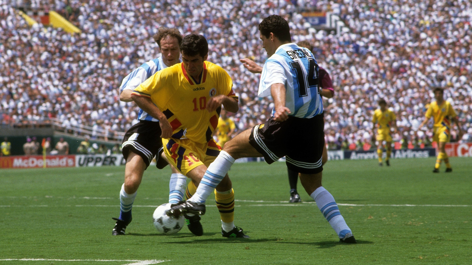 Gheorghe Hagi Goal 58' | Romania vs Argentina | 1994 FIFA World Cup USA™