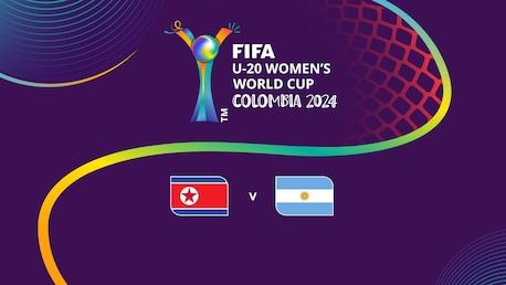 Korea DVR - Argentinien | Gruppe F | FIFA U-20-Frauen-Weltmeisterschaft Kolumbien 2024™ | Spiel in voller Länge
