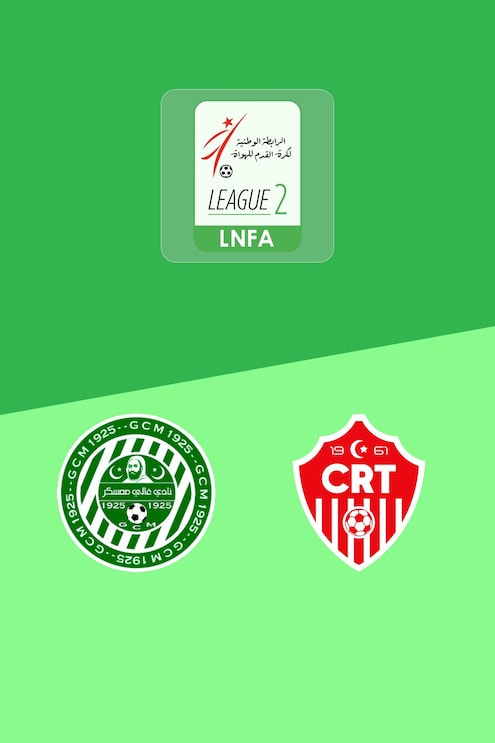 GC Mascara - CR Témouchent | Ligue 2 2025/26 | Spiel in voller Länge