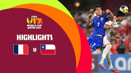 Frankreich - Chile | FIFA U-17-Weltmeisterschaft Katar 2025™ | Highlights