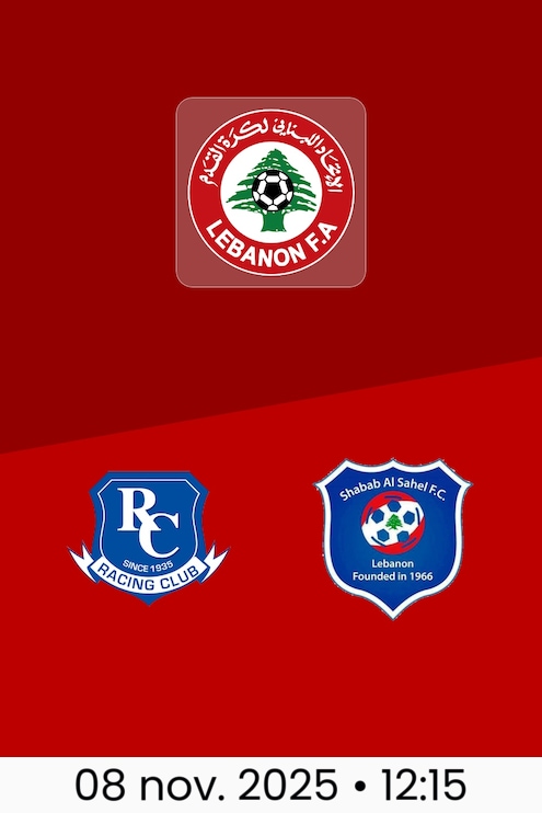 Racing Club Beirut - Shabab Al Sahel FC | Tour 7 | Première Division 2025/26