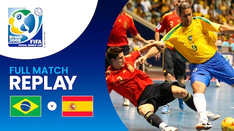 Brasil x Espanha | Final | Copa do Mundo de Futsal da FIFA Brasil 2008™ | Jogo completo
