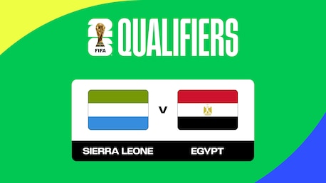 Sierra Leone v Egypt | FIFA World Cup 26™ CAF Qualifiers | Full Match Replay