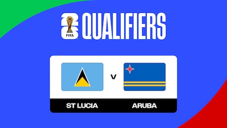 Sainte-Lucie - Aruba | Groupe C | Deuxième tour - Qualifications Concacaf | Coupe du Monde de la FIFA 26™ | Match complet
