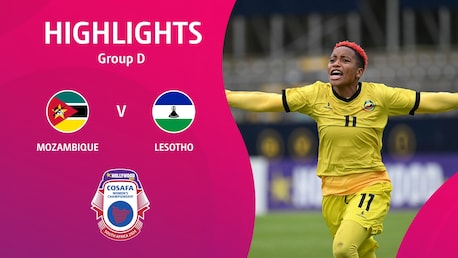 Moçambique x Lesoto | Fase de grupos | HOLLYWOODBETS COSAFA Women's Championship 2024 | Melhores momentos