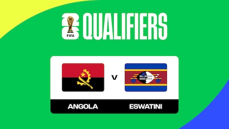 Angola v Eswatini | FIFA World Cup 26™ CAF Qualifiers | Full Match Replay