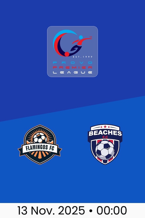 Flamingo FC - Beaches FC | Provo Premier League 2025-26