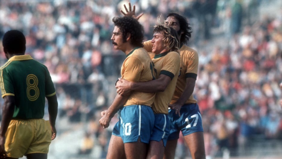 Roberto Rivelino Goal 66' | Zaire vs Brazil | 1974 FIFA World Cup Germany™