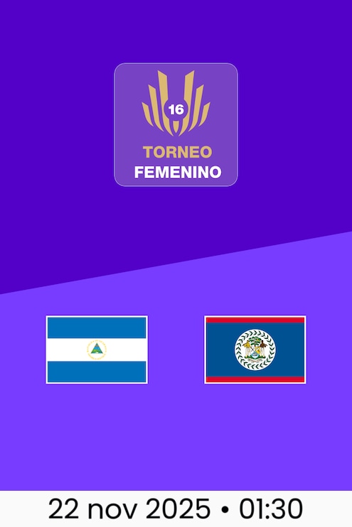 Nicaragua vs Belice | Torneo Femenino Sub-16 UNCAF FIFA Forward 2025