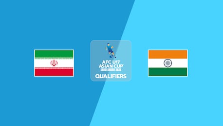 RI Iran - Inde | Groupe D | Qualifications de la Coupe d'Asie U17 de l'AFC 2026